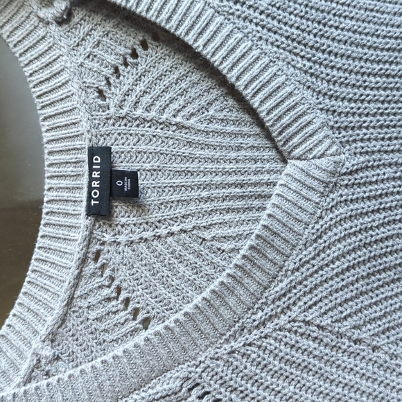 Torrid Neon Colorblocked Sweater - Picture 8 of 9